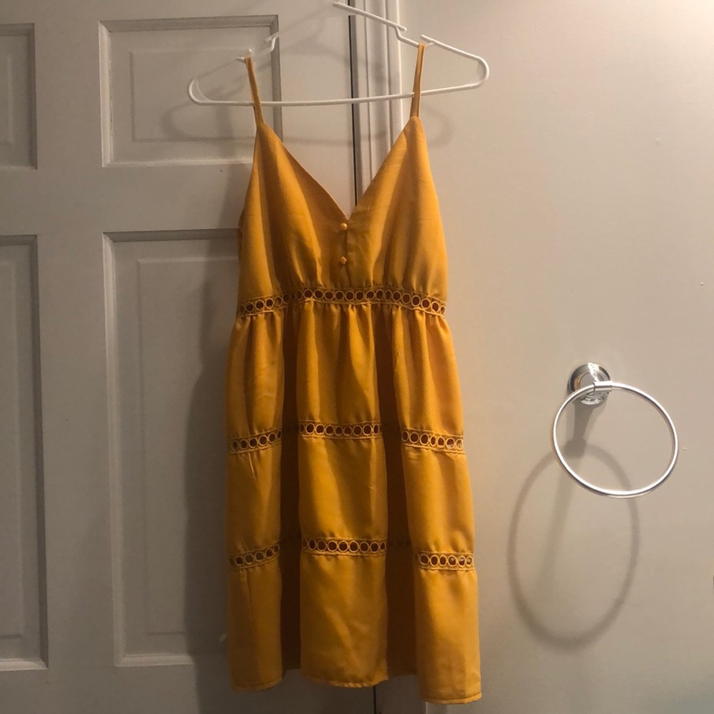 Yellow Sun Dress Size S